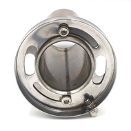 Peredam Ekzos Boleh Laras Universal 85mm 3.5 "/ 98mm 4 '' / 110mm 4.5 '' Peredam Ekzos Kereta Krom K