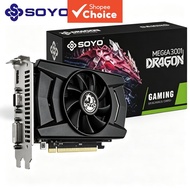 SOYO R7 350 4GB DDR5 Video Card, 128-Bit, AMD Radeon R7 350, HDMI/VGA/DVI Ports, Perfect for Gaming 