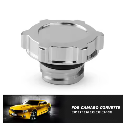 New Car Billet Aluminum Oil Cap Cover for Chevrolet Chevy Camaro Corvette Lsx Ls1 Ls6 Ls2 Ls3 Ls4 Gm