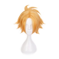 My Hero Academia Denki Kaminari Cosplay Costume Blonde Wig MHA Boku no Hero Updated Hero Costume Bla