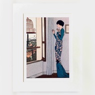 本店獨立印製 - 法國1919年VINTAGE - 藝術月刊內頁插畫