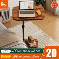 Adjustable Height Bedside Table Foldable Table Liftable Laptop Table Side Table With Wheels Movable 