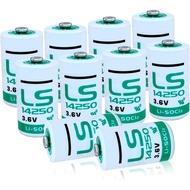 10-Pack LS14250 Lithium 3.6v Batteries for LS14250 1/2AA  Replace for XL-050F, LS 14250 1200mAh High