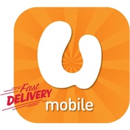 [FAST DELIVERY] INSTANT/ PIN TOP UP U MOBILE PREPAID MOBILE RELOAD