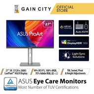 Asus Proart 27" 5k Ips Monitor|5120x2880|5ms(gtg)|60hz|type-c|hdmi|dp|2wx2|96w Pd| Pa27jcv