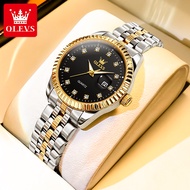 OLEVS jam tangan cewek terbaru 2023 korea import original asli anti air berlian jam tangan wanita elegan mewah rolex