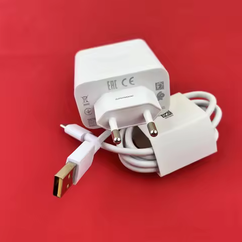 Original Realme 15 Pro Charger SuperVOOC 80W Type-A Power Adapter EU Super Fast Type C Cable Realme 