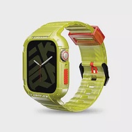 Skinarma Apple Watch 45/44mm Saido 街頭潮流一體成形錶帶 鮮黃