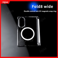 Phone Case For Samsung Galaxy Z Fold 8 Wide Fold8 Fold 8 Ultra Fold 7 Fold7 5G Transparent Magnetic 