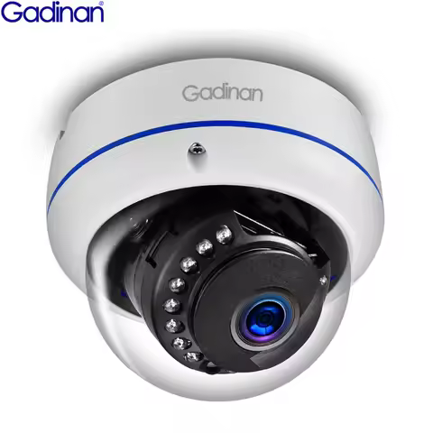 Gadinan 8MP 5MP 4MP H.265 IP Camera Security Surveillance IR Night Video Vandal-proof Outdoor CCTV D