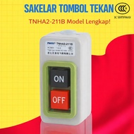 Push Button POWER 10A On Off 3p 1.5KW 3 Phase 380V Switch BS-211B BS 211B 1500 Watt Iron Body Switch