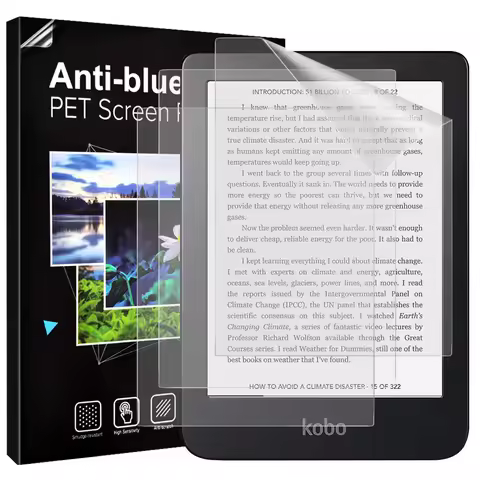 3 Pack Screen Protector for Kobo Clara Colour 6" 2024/Kobo Clara BW 6" 2024/Kobo Clara 2E 6" 2022 Pr