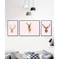 Print Laminate wood press ANIMAL PAINTINGS - Model 1 (3 Horizontal and Vertical 2x20x30 1x30x40, 2x3