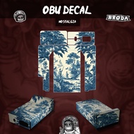 Motorbike OBU Sticker Waterproof "Nostalgia"