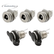 RINABONSINY DC Power Female Socket Jack, DC-099 5.5 x 2.1mm DC Jack Adapter, DC Power Jack Socket Hi