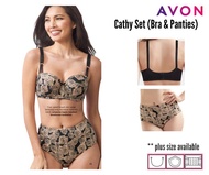 Avon Set Cathy Underwire Bra &amp; Diana Maxi Panties Coli &amp; Seluar Dalam