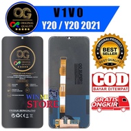 LCD+ Touchscreen VIVO Y20/Y20 2021 BLACK OG SUPER PREMIUM