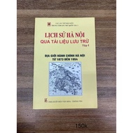 Hanoi History Book Through Archives Volume 1