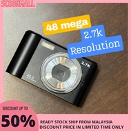 XVISION DIGITAL CAMERA S-48 48MP 1080P IPS Screen 8X Zoom Auto Focus Self-Timer 2.8-inch Photo 32GB 