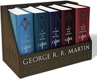 George R. R. Martin's A Game of Thrones Leather-Cloth Boxed Set (Song of Ice and Fire Series): A Gam