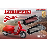 Hurricane Air Filter For Lambretta G350 Cleanable Increase Acceleration