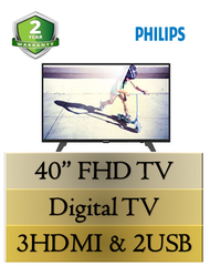 Philips 40 inch Full HD LED TV 40PFT4052