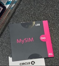 全新 MySIM SIM 卡 4G 60GB  可免實名