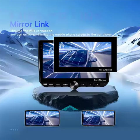 Multimedia Player 10Inch Universal Android 15 Car Stereo Radio Wireless Carplay Android Auto FM Navi