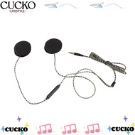 CUCKO ​​Motorcycle Helmet Audio​​, ​​3.5mm Wired Audio System for Headgear ​​Racing Hat Headset for 