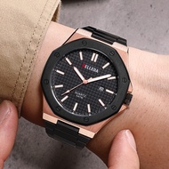 JAM TANGAN BELLEDA 9588 Rantai  Jam Tangan Pria Stainlees Steel Water Proof