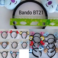 Headband BT21 BTS Character TATA KOYA CHIMMY RJ MANG COOKY SHOOKY
