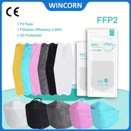 50pcs FFP2 Facial Mask Kn95 Kf94 Facial Mask FFP2 Facial Mask Kf94 Korea Facial Mask
