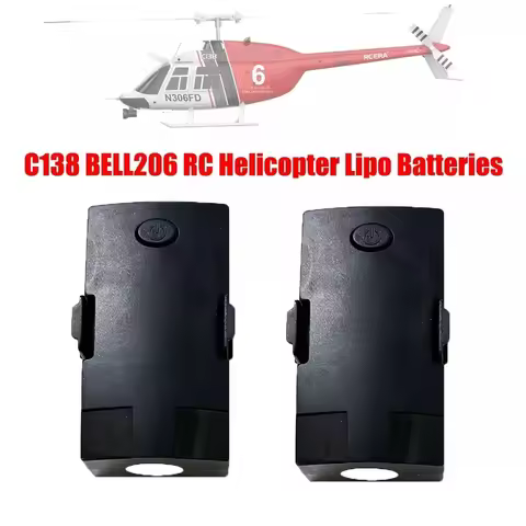 Orginal RC ERA C138 PRO C138 BELL 206 Helicopter 7.4V 350mAh LiPo Battery for C138 BELL206 RC Helico