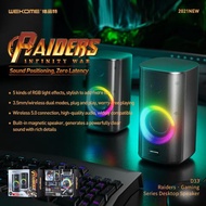 💯Original WK D33 Gaming Series 10W Bluetooth Speaker(Listening to the sound identification game soun