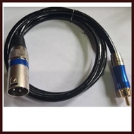 XLR male to RCA (1meter) audio cable (M)