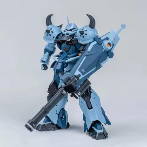 Hot Nd 1/144 Ms-07b-3 Gouf Custom Vol.2 Blue Giant Ramba Ral Mobile Suit 08th Ms Team Assembly Model