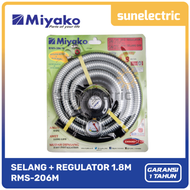 Miyako RMS 206 M Selang Regulator Gas [1.8 Meter] RMS 206M / RMS206 M / RMS-206 M / RMS-206M / RMS-2