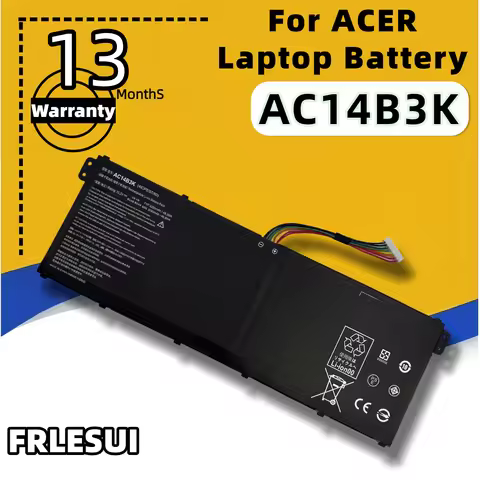 FRLESUI AC14B3K For Acer Aspire R5-571T R5-571TG S14 CB3-511 Swift 3 SF314-51 R 11 R3-131T S14 Lapto