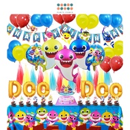 [SG seller] Baby Shark Birthday Party decoration pack for kids birthday
