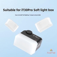 [AuraYuer] 1/3Pcs Camera Accessories Portable Flash Soft Light Box For Godox IT30PRO Camera Flash Wh
