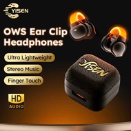 Yisen M750 Open-Earheast Bluetooth 5.4 ENC Denoise IPX4 Air Conduction Sports Earphone Long Battery 