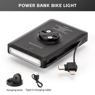 【มาถึงใน 3 วัน】ROCKBROS ไฟพาวเวอร์แบงค์5000MAh พอดีกับ Gam Gopro วงเล็บประเภท C ชาร์จ Lightning MicroUSB ทางไกลอุปกรณ์ขี่จักรยาน