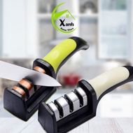 3-Level Handheld Knife Sharpener Set GD62 - Handheld 3-Slot Knife Sharpener