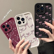 Casing Vivo V2037 V2065 V2026 V2033 V2042 Angel Eye Solid Color bow Simple Silicon Phone Case