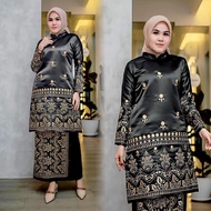-New Set Baju kurung Embroidery - Baju kurung Modern - Kebaya Modern - Kebaya Baju kurung Padang - B