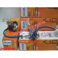 GENUINE PHILIPS 3200K HALOGEN HEADLIGHT BULB H1 H3 H4 H7 H8 H11 HB3 HB4 SAGA / WIRA / EXORA / MYVI /