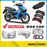 HONDA RSX / RS-X / Winner X Besi Basket Motor Raga + Custom Cut Bakul Carpet + Seat Cover Net Size L