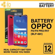 Hippo Baterai Oppo F9 / F9 Pro / R17 BLP-681 4000Mah Original Cell