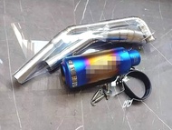 ชุดท่อ R15 ท่อR15 ปี 2017-2021 MT15 เอ็มที15  XSR155 เอ็กซ์เอสอาร์155 +ปลายท่อเอสซีสีรุ้ง