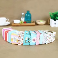 PC-49 (100pcs) Square Hokkaido Cake Paper Cup